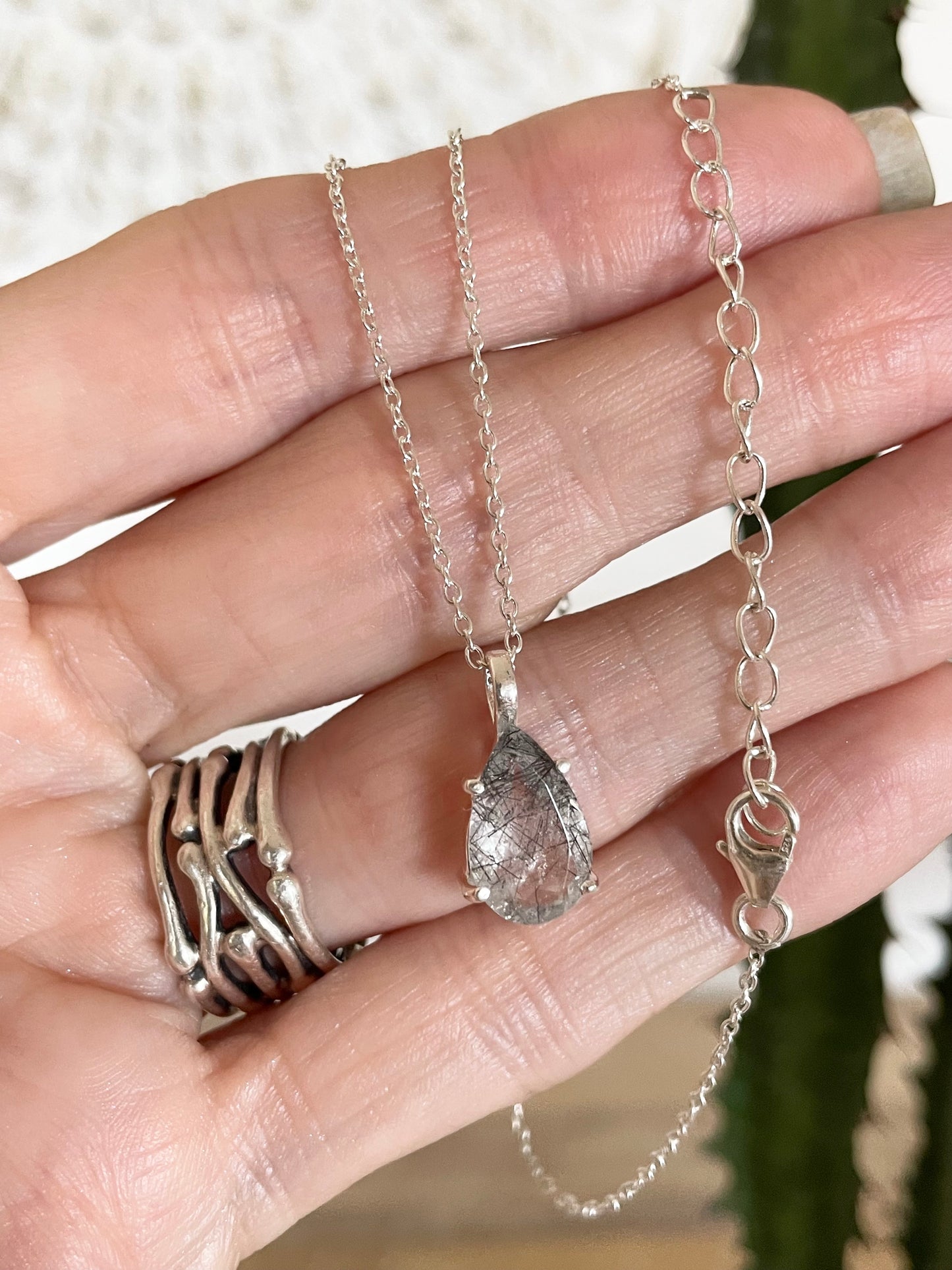 Rutile Quartz Necklace