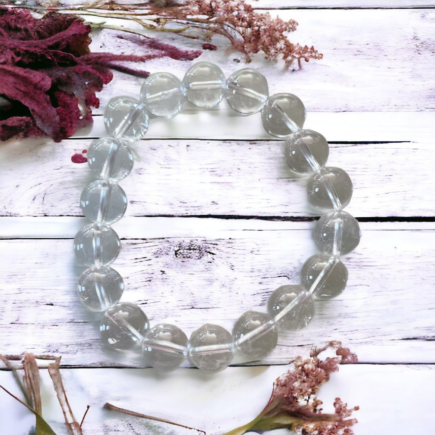 Clear Quartz PURITY Healing Bracelet ©️