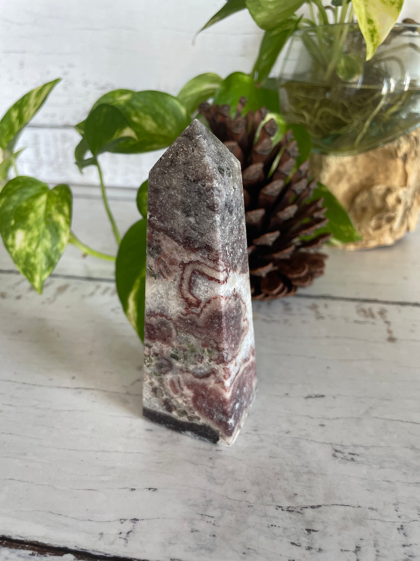 Pink Jasper Obelisk