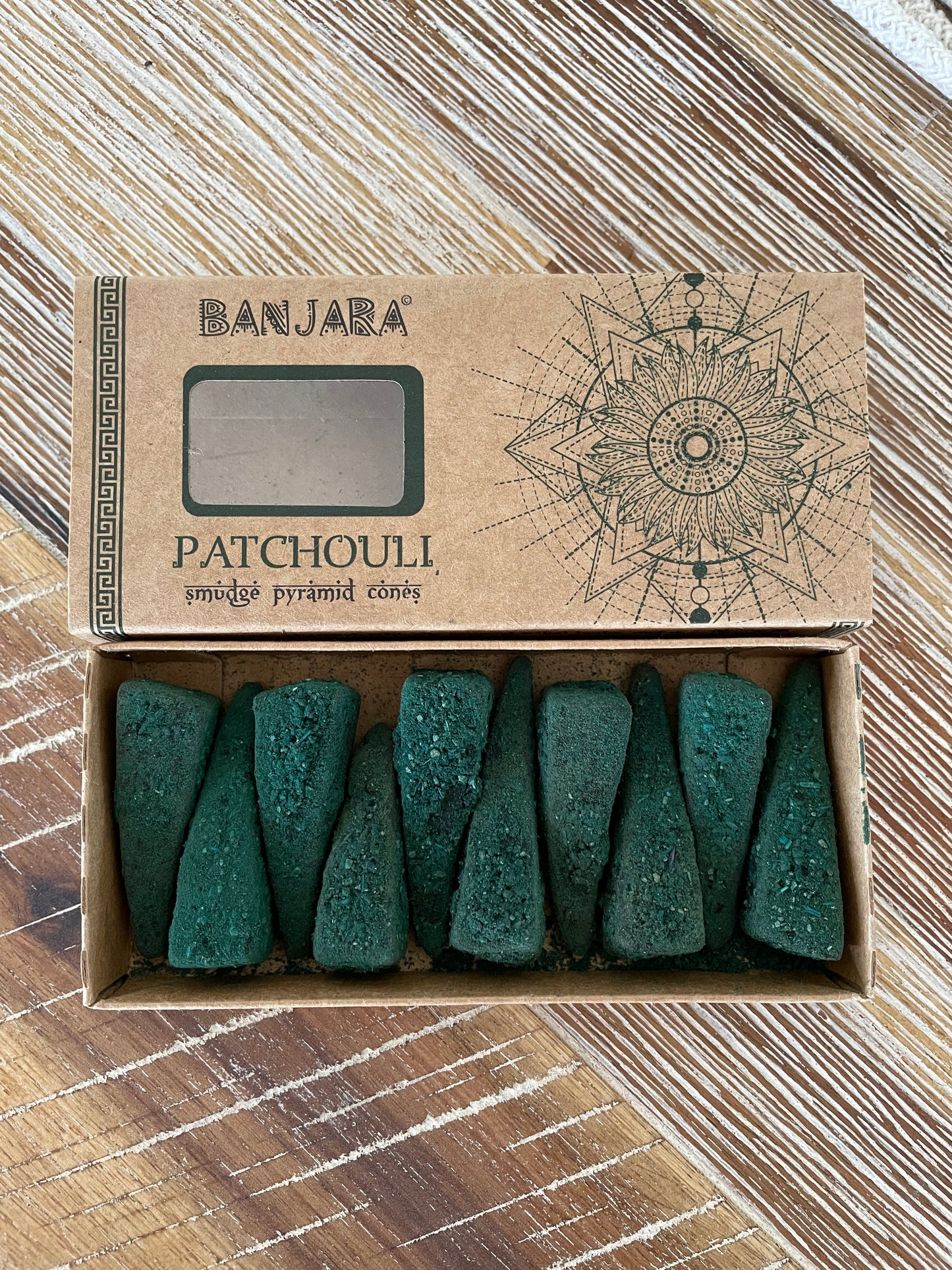 Incense Banjara Pyramid Cones ~ Patchouli