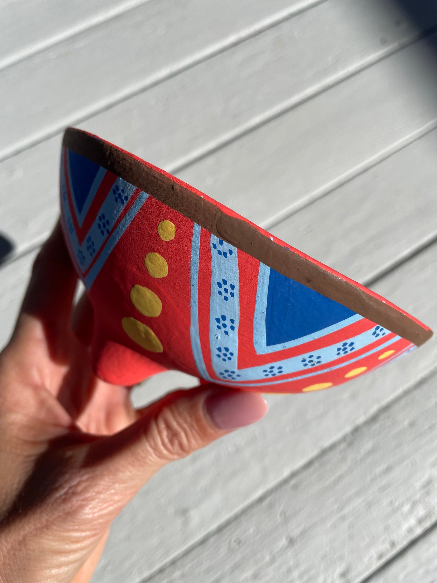 Terracotta Aztec - smudge bowl