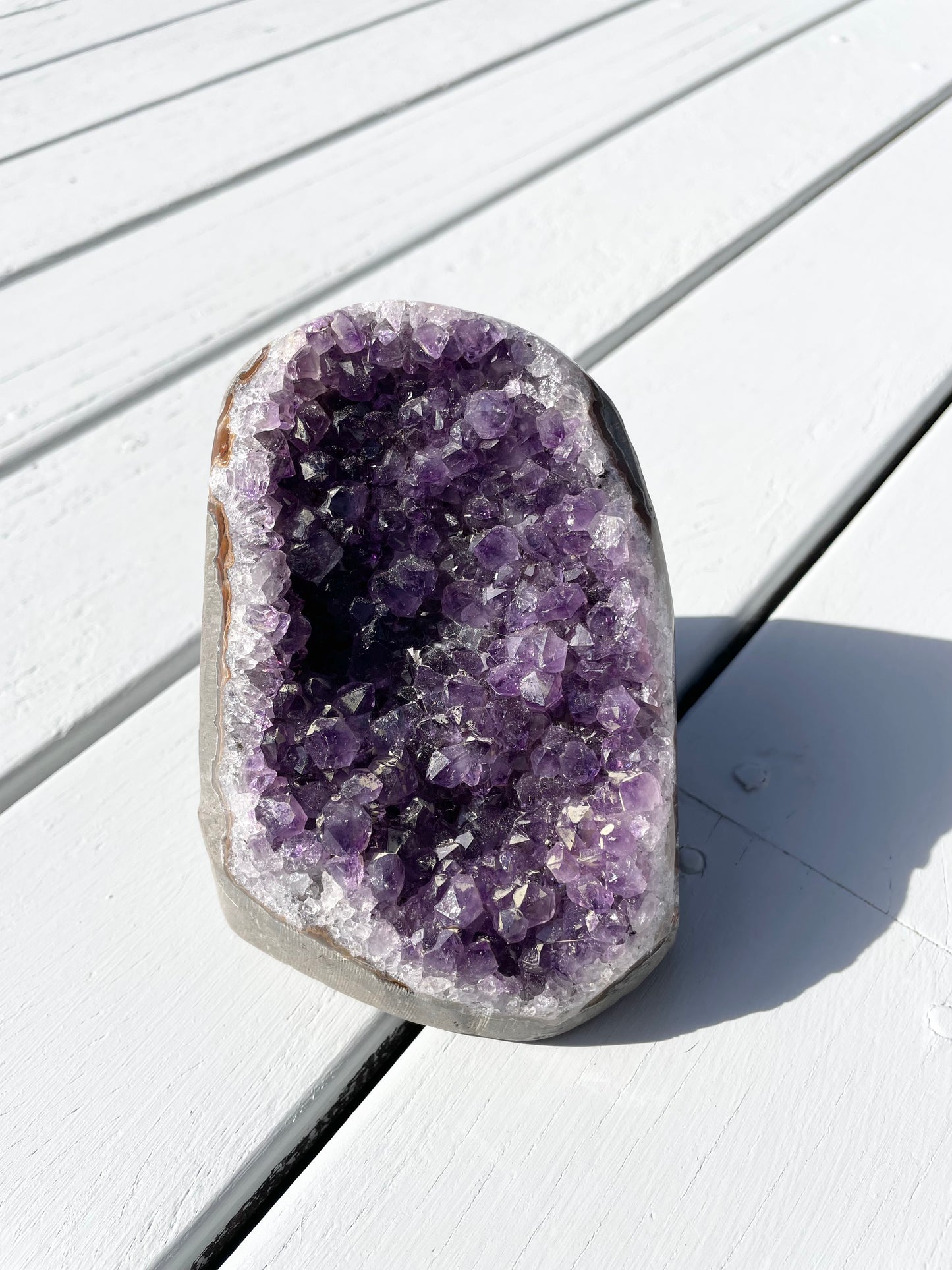 Amethyst Standing Cluster