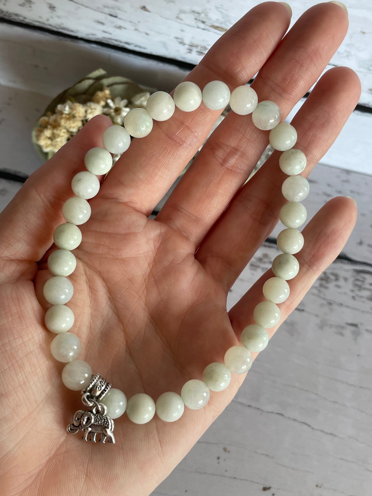 Amazonite Healing Anklet ~ Good Luck ©️