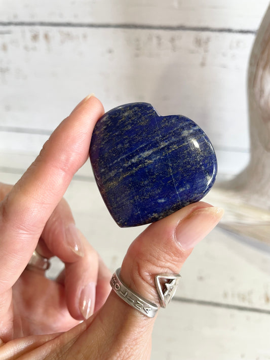 Lapis Lazuli Heart