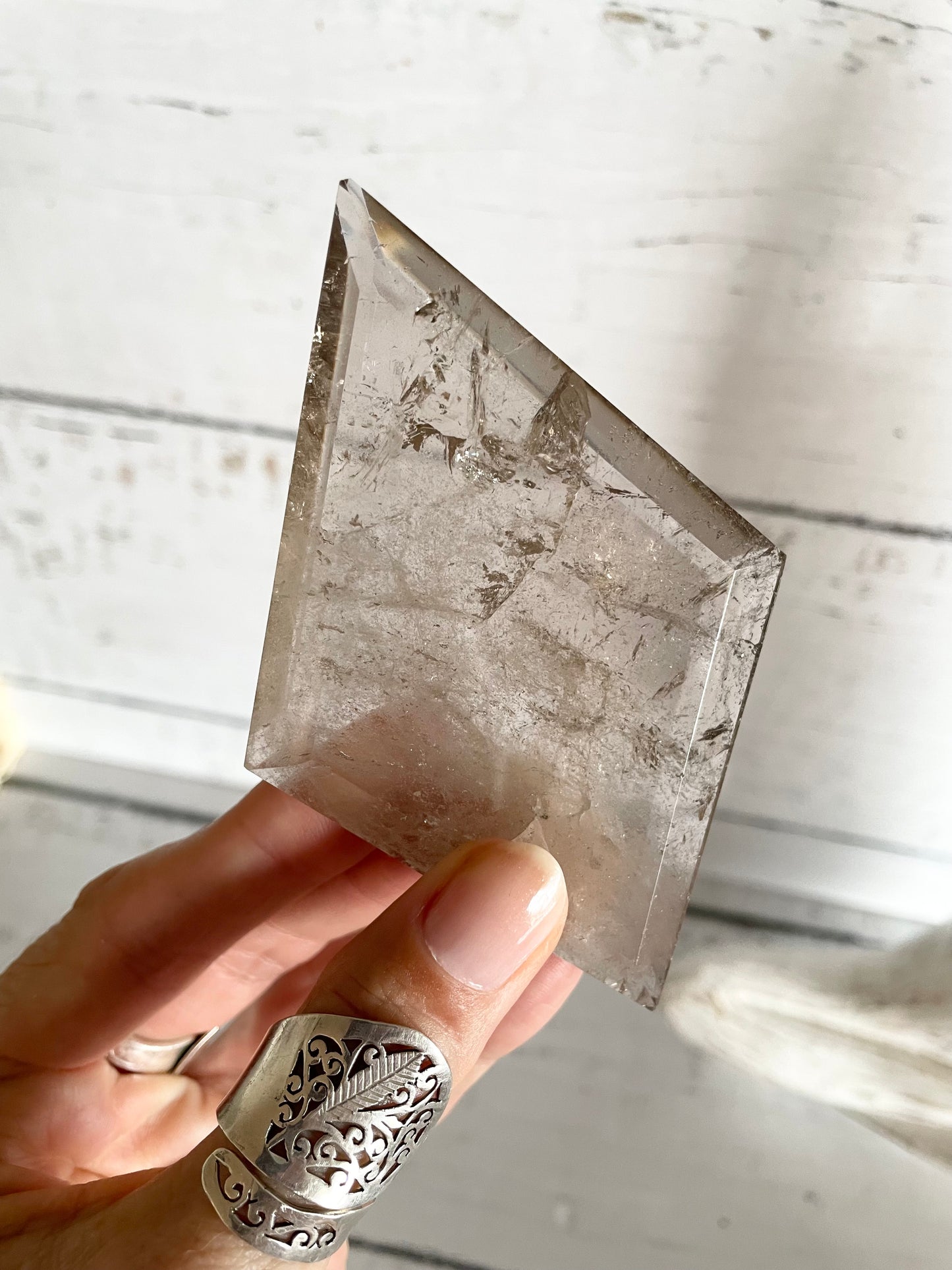 Smoky Quartz Diamond ~ 5