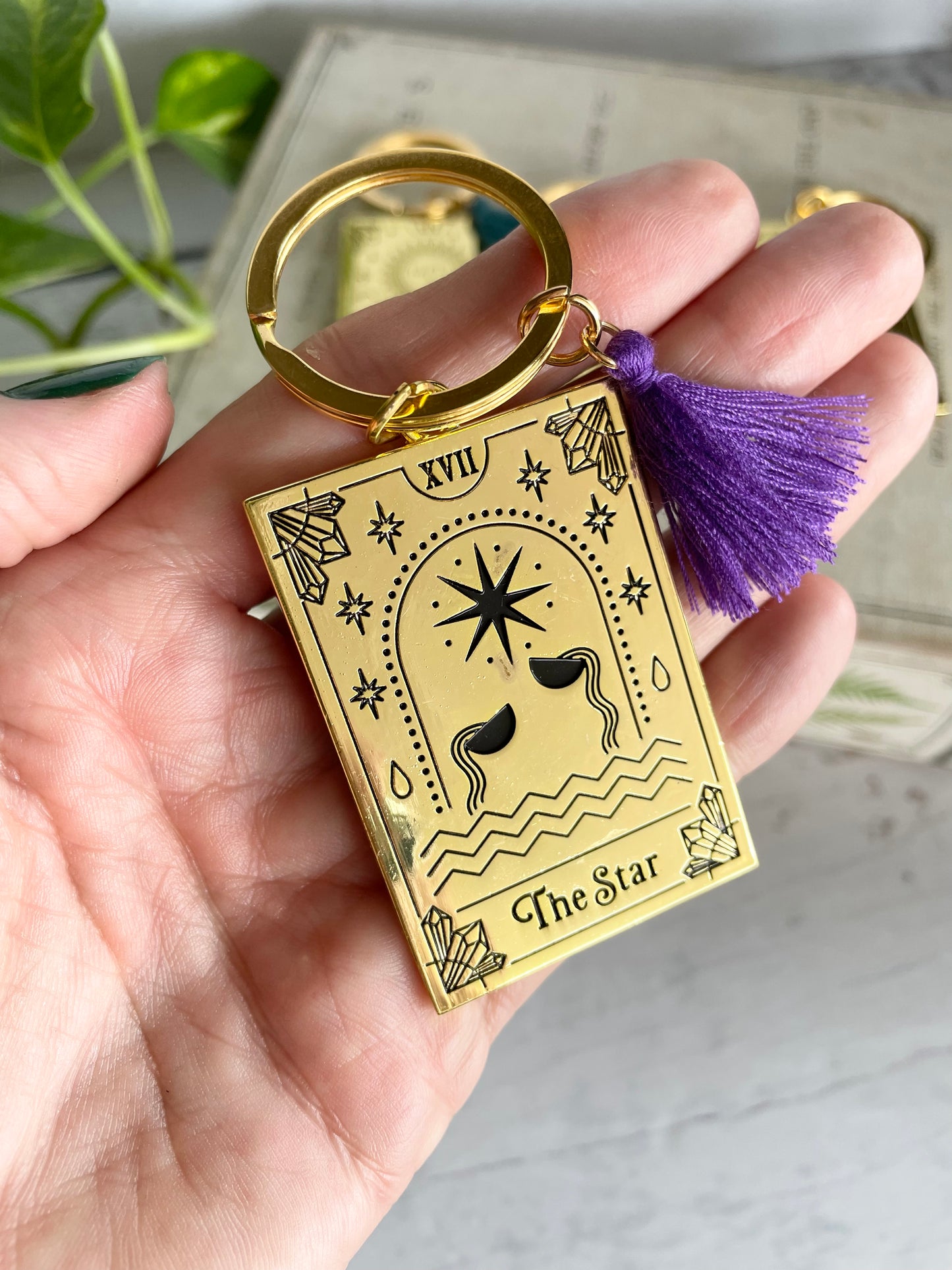 Tarot Keyring ~ The Star