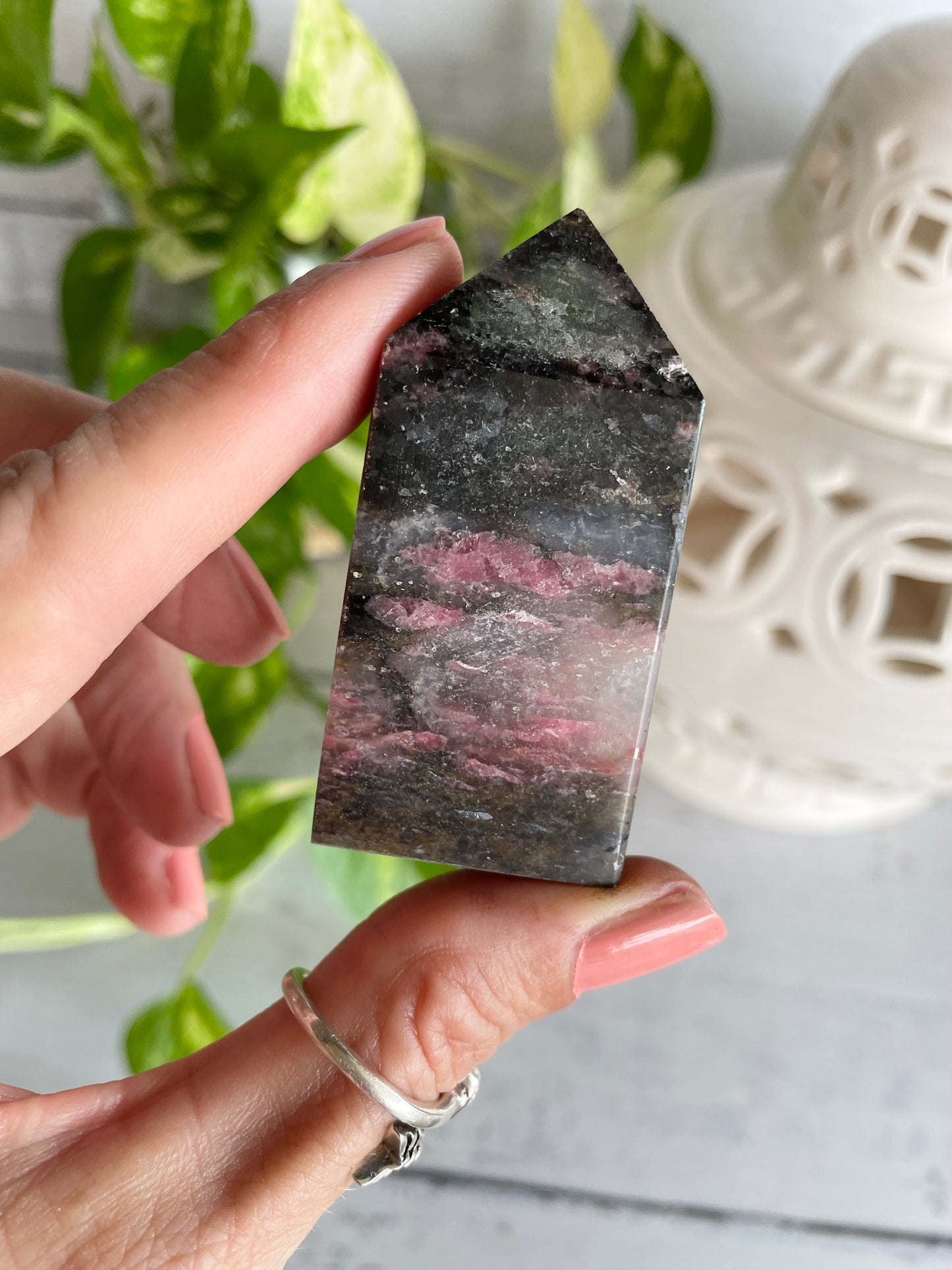 Rhodonite Obelisk