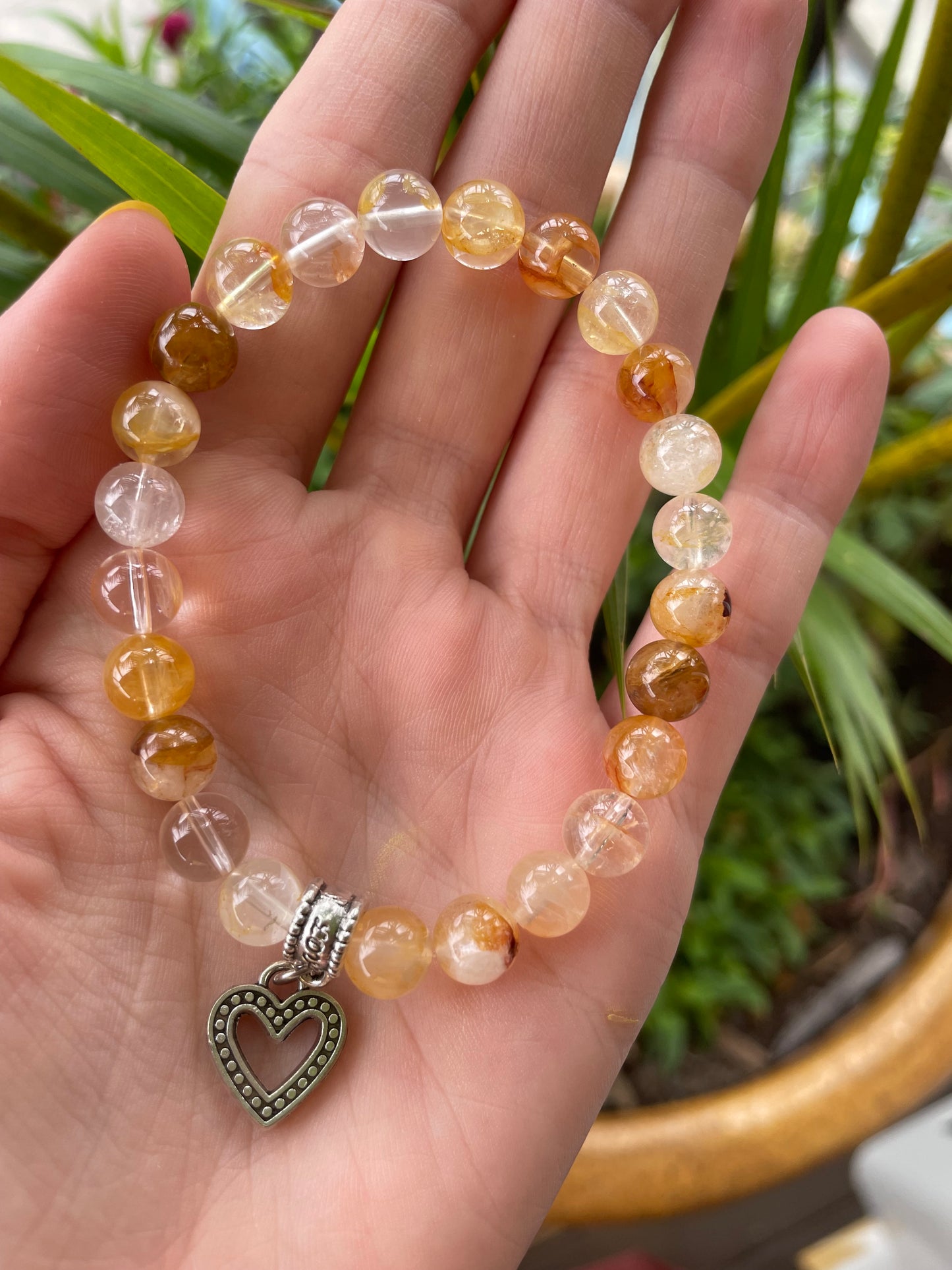 Golden Healer Quartz Healing Bracelet ~ Rejuvenation