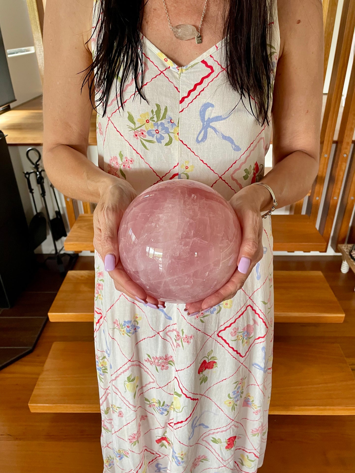 Rose Quartz Sphere ~ 5kgs