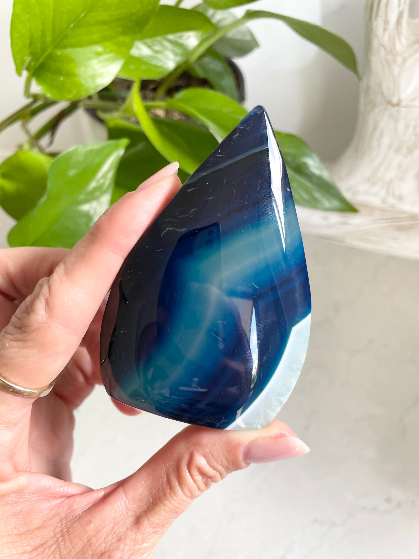 Blue Agate Dome