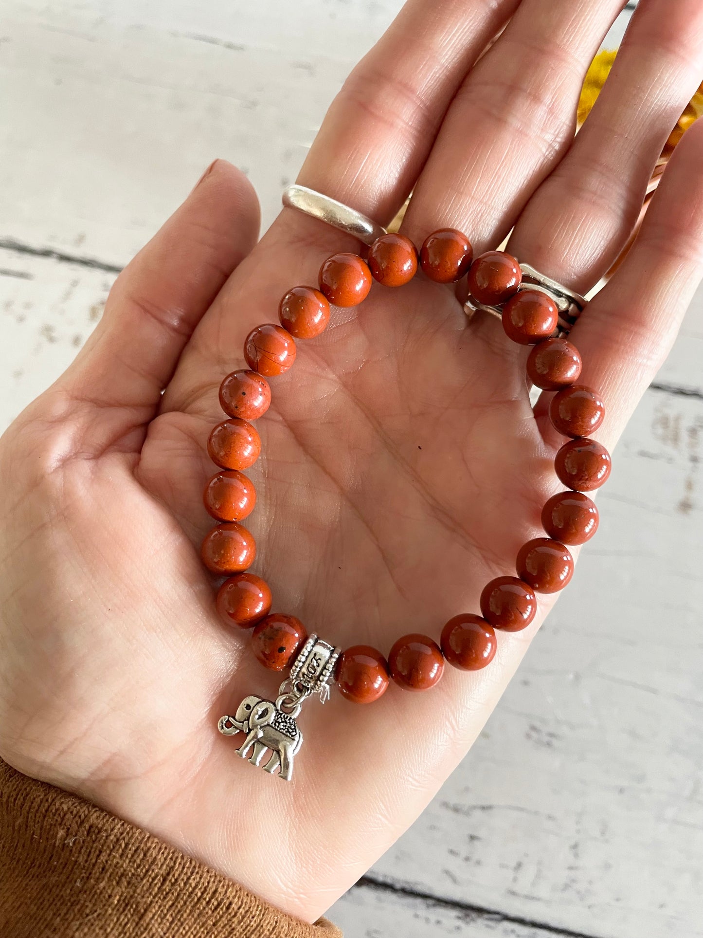 Red Jasper Healing Bracelet ~ Mother Earth