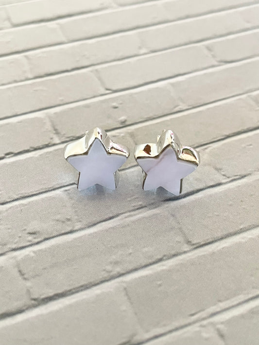 Pink Opal Studs
