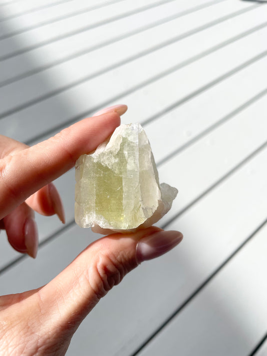 Green Apopyhllite Stilbite Cluster