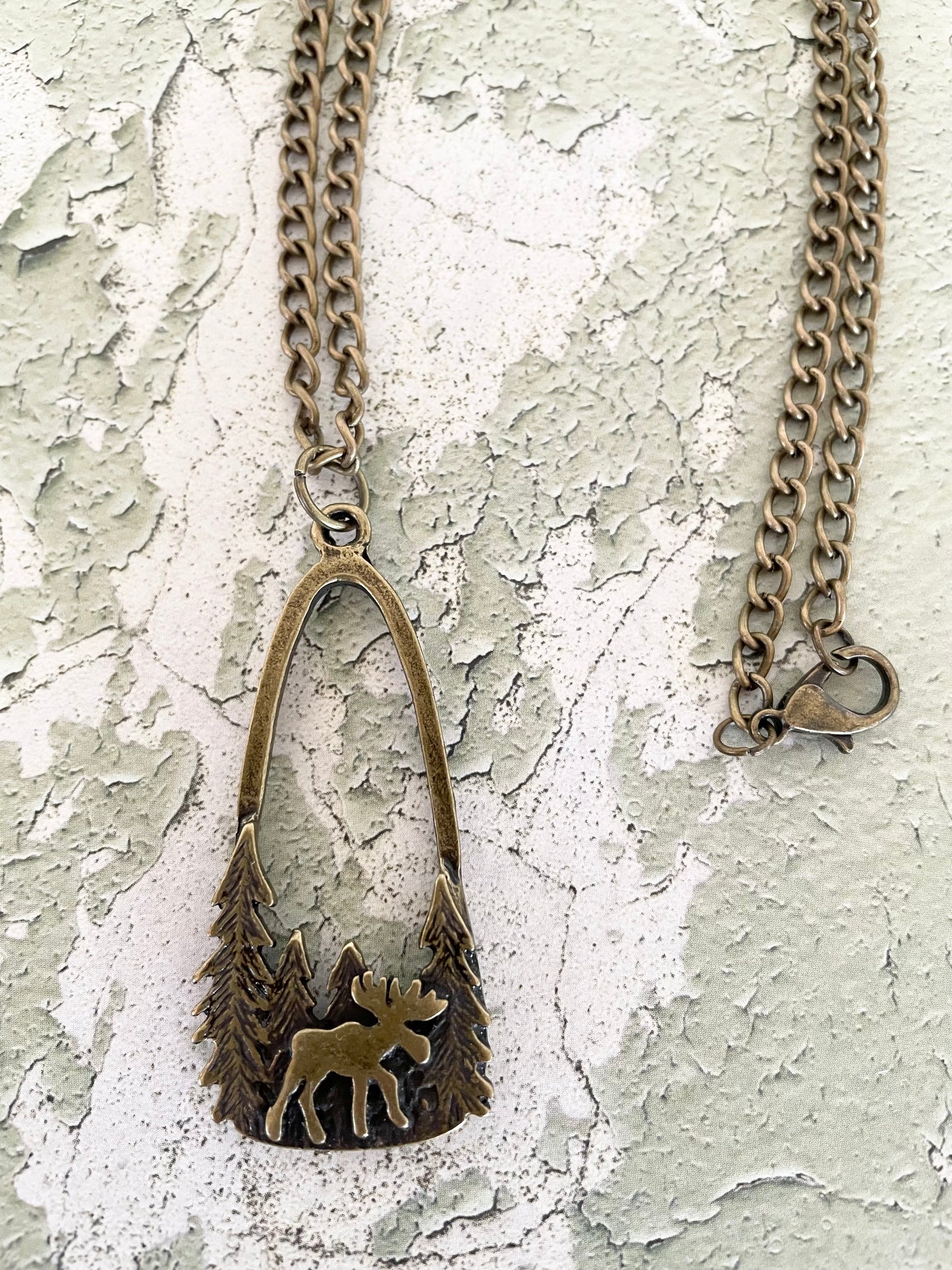 Copper/Brass Necklace ~ Great Moose