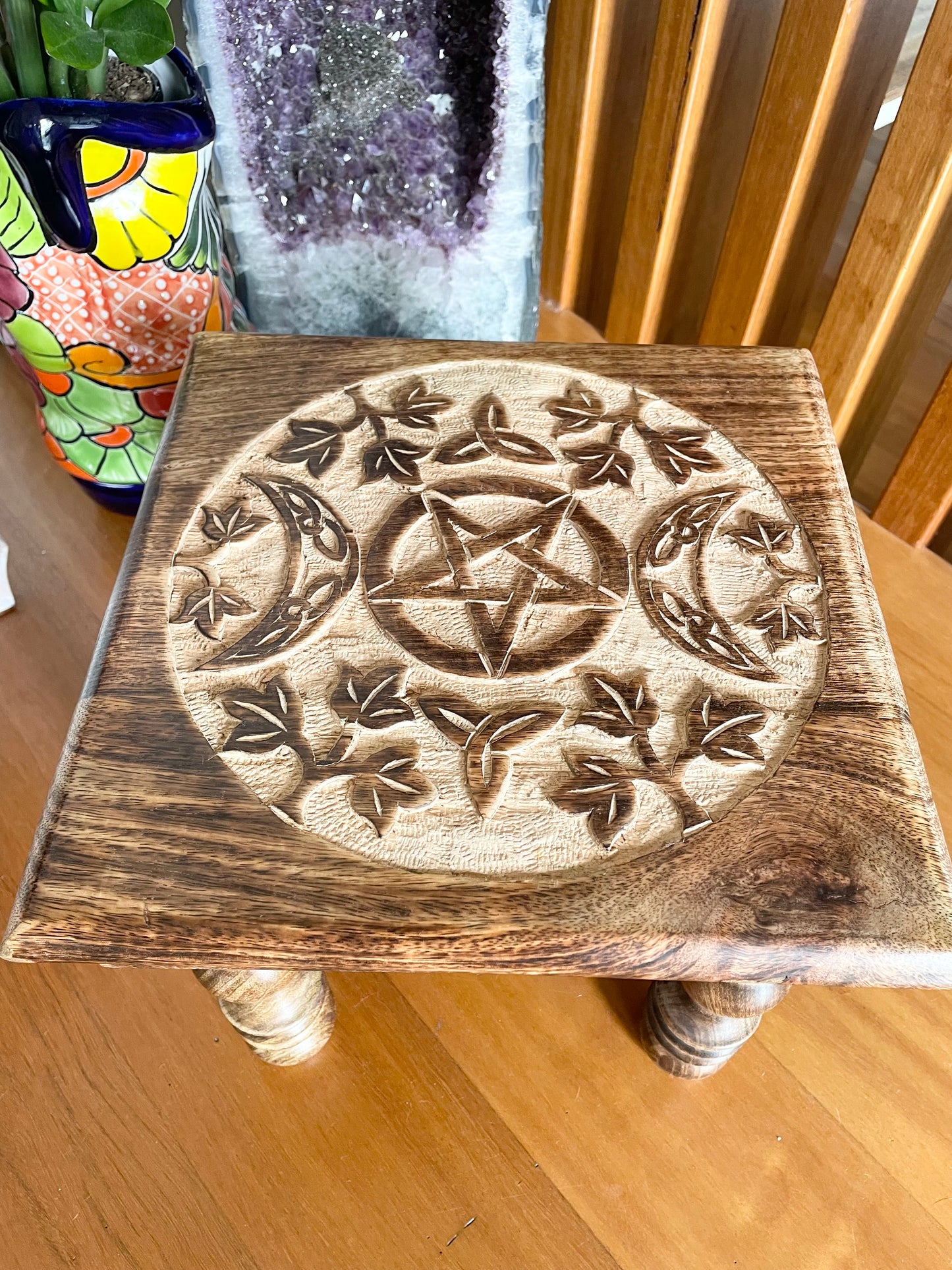 Triple Moon Altar Table