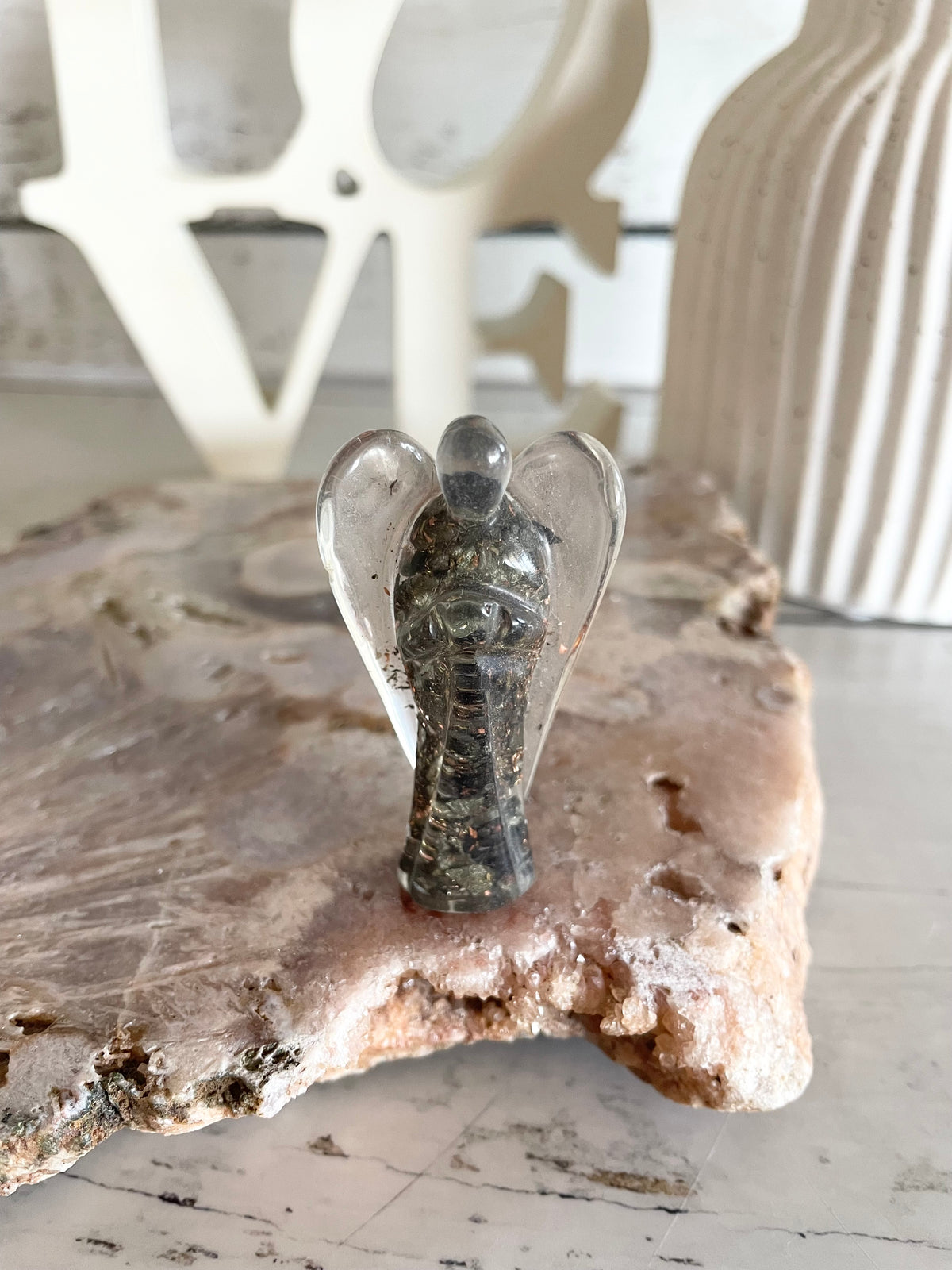 Orgone Angel ~ Labradorite