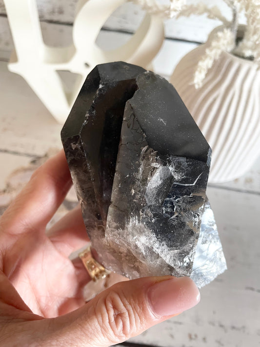 Smoky Quartz Cluster