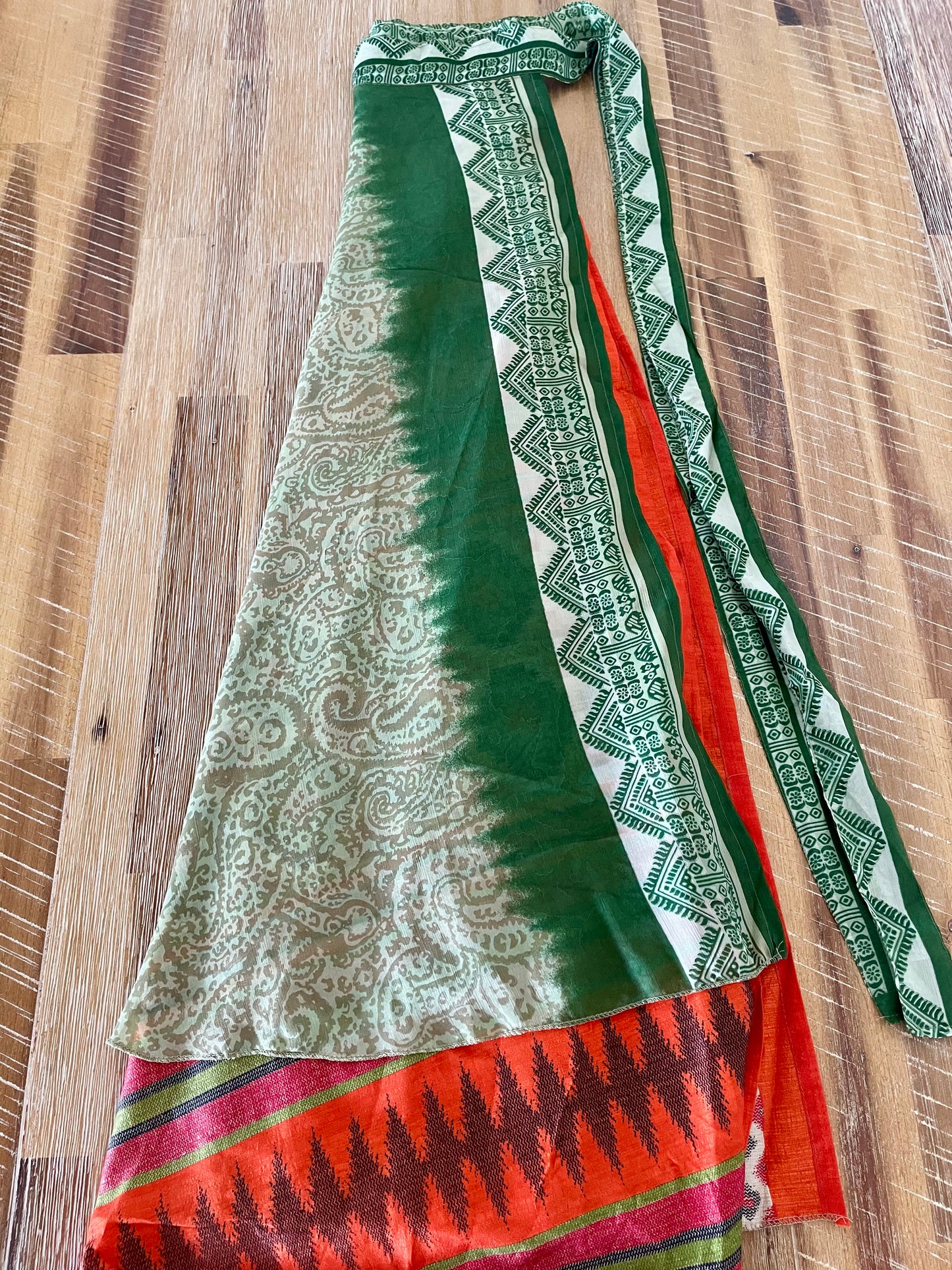 Upcycled Sari Skirt 18