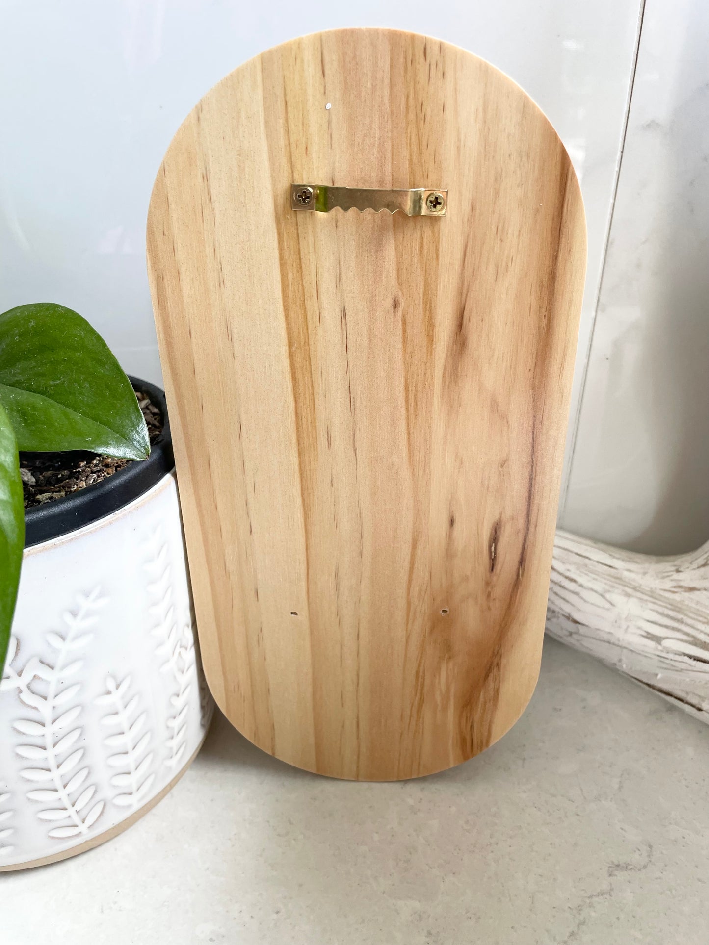 Let Me Consult my Crystals Wooden Altar Shelf