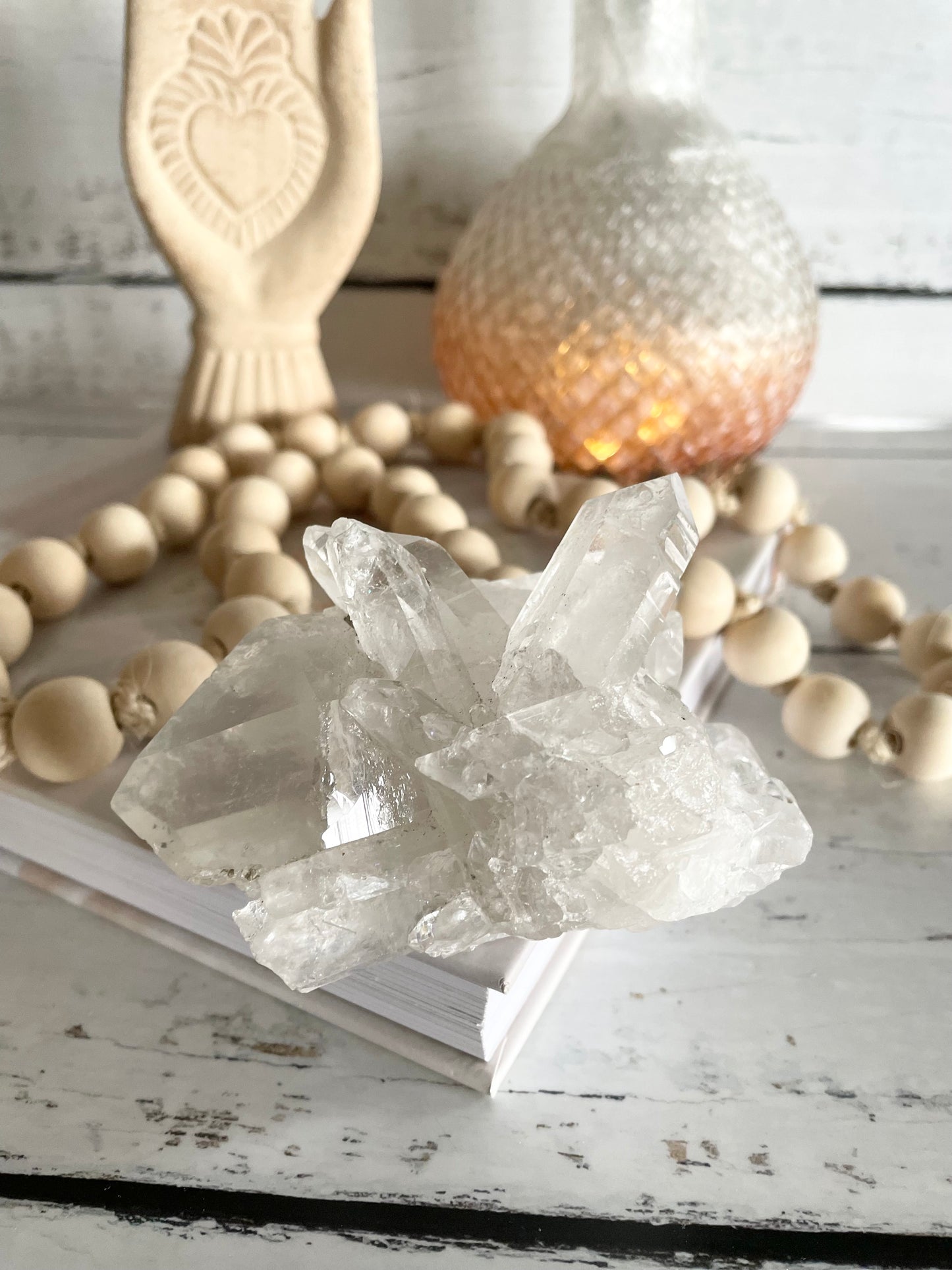 Clear Quartz Cluster