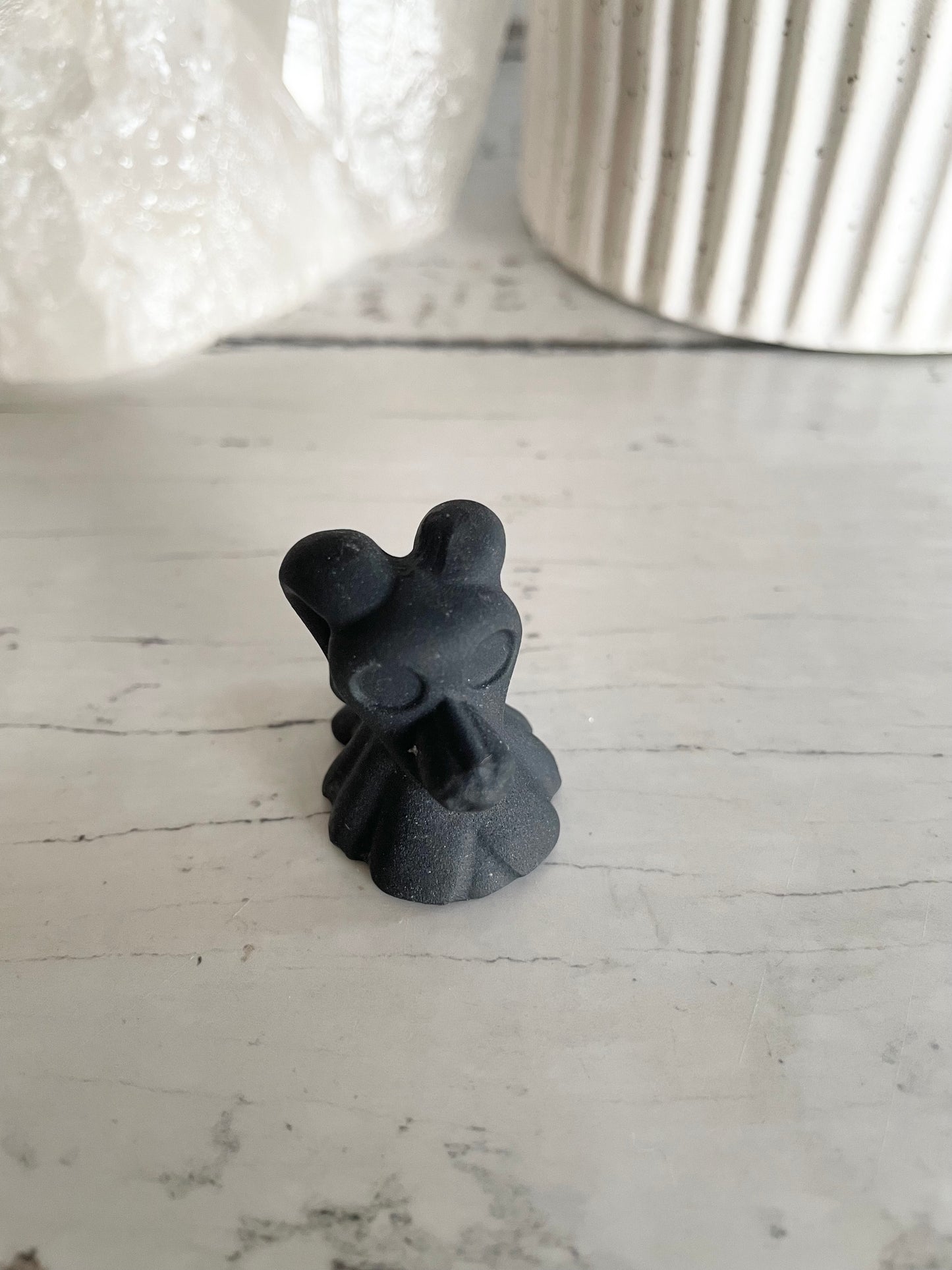 Black Obsidian Halloween Figure