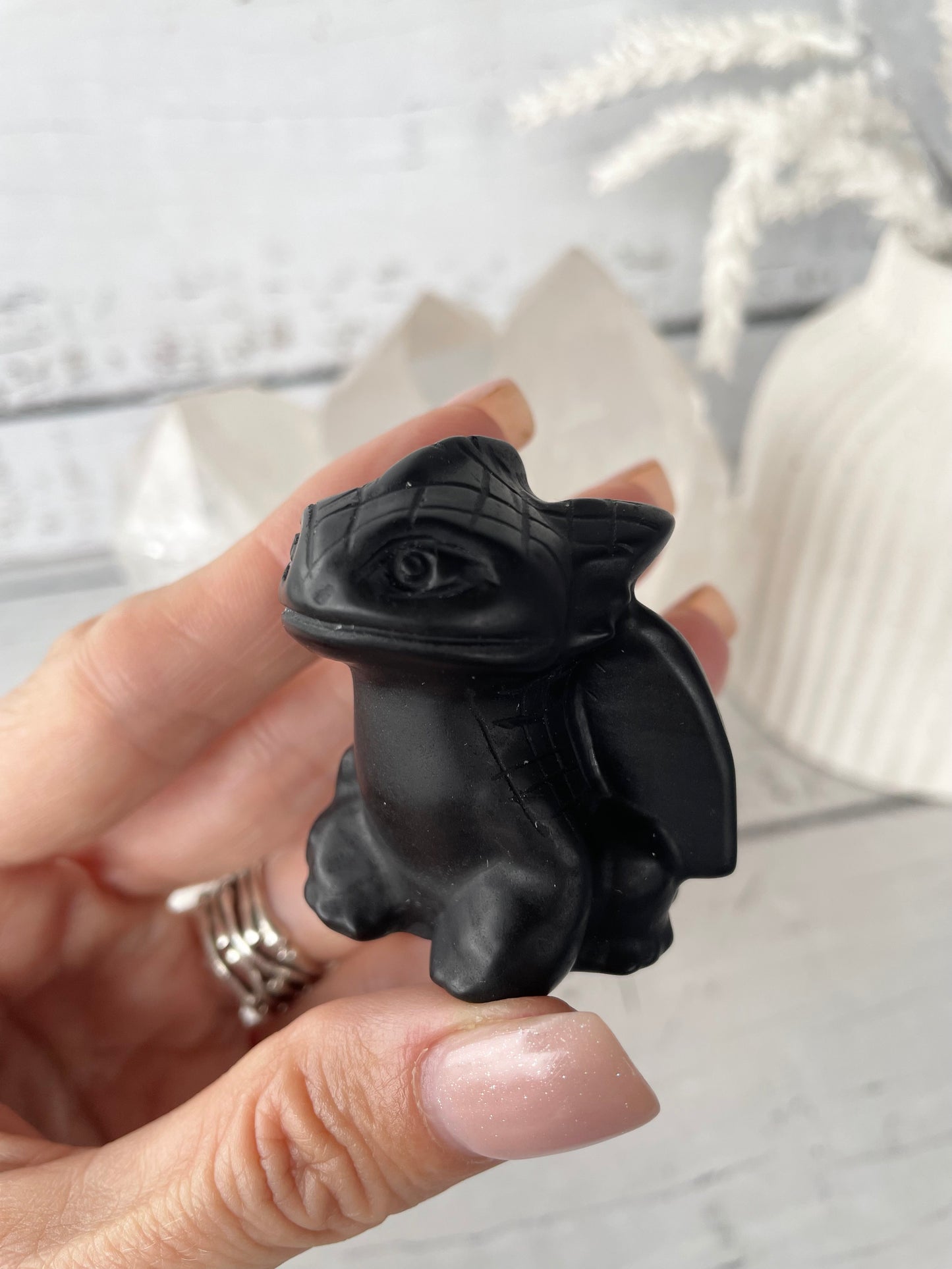 Black Obsidian Toothless Dragon