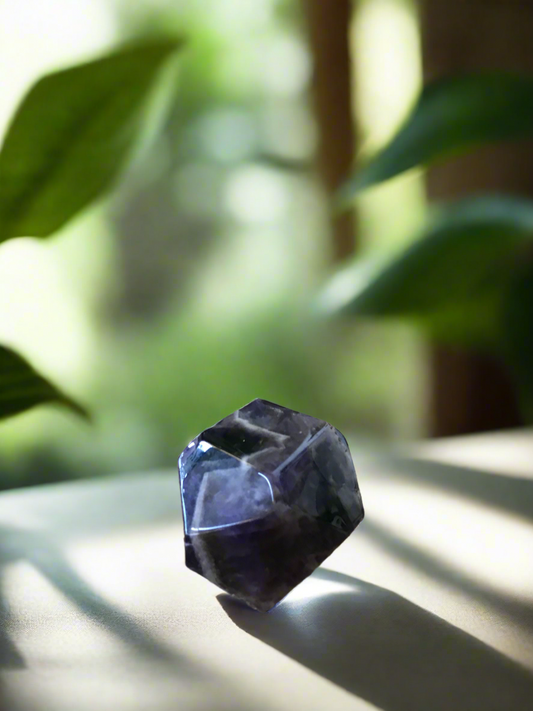 Chevron Amethyst Polished Freeform