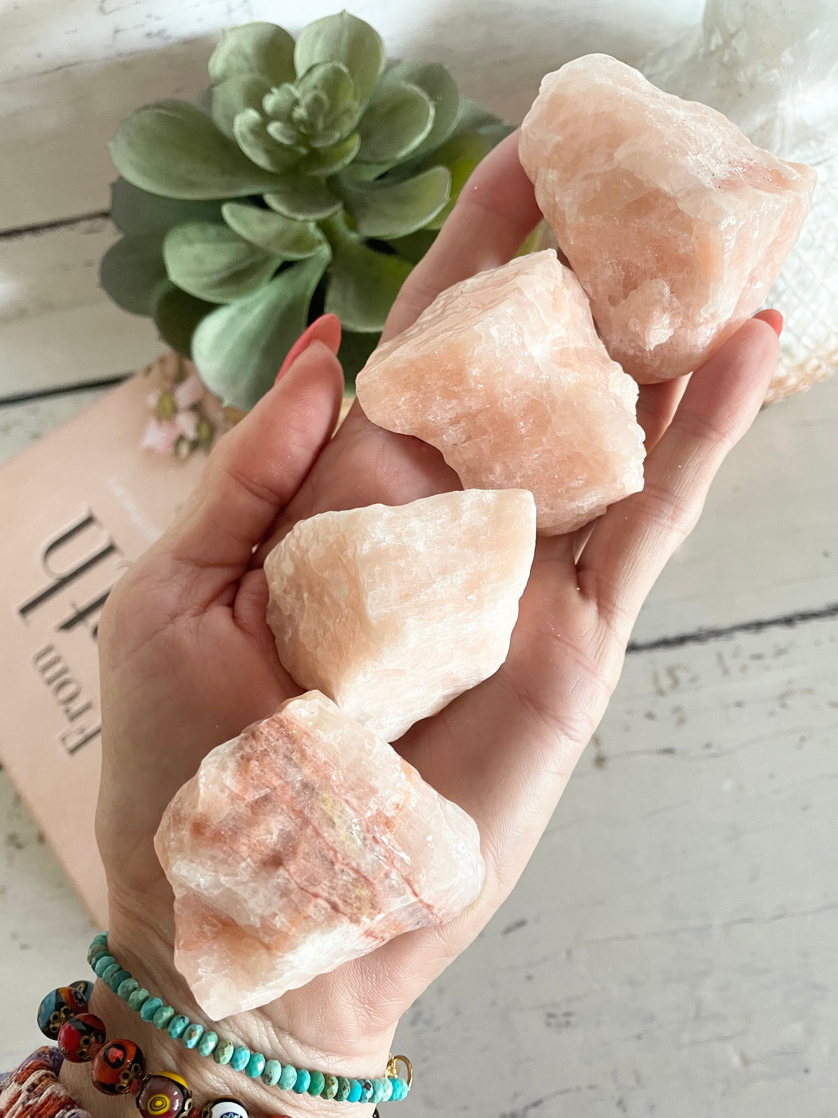 Intuitively Chosen- Mexican Rose Calcite
