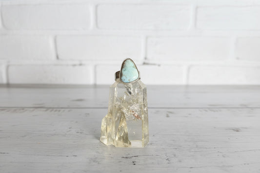 Sweetgrass Studio ~ Larimar Ring size 8.5