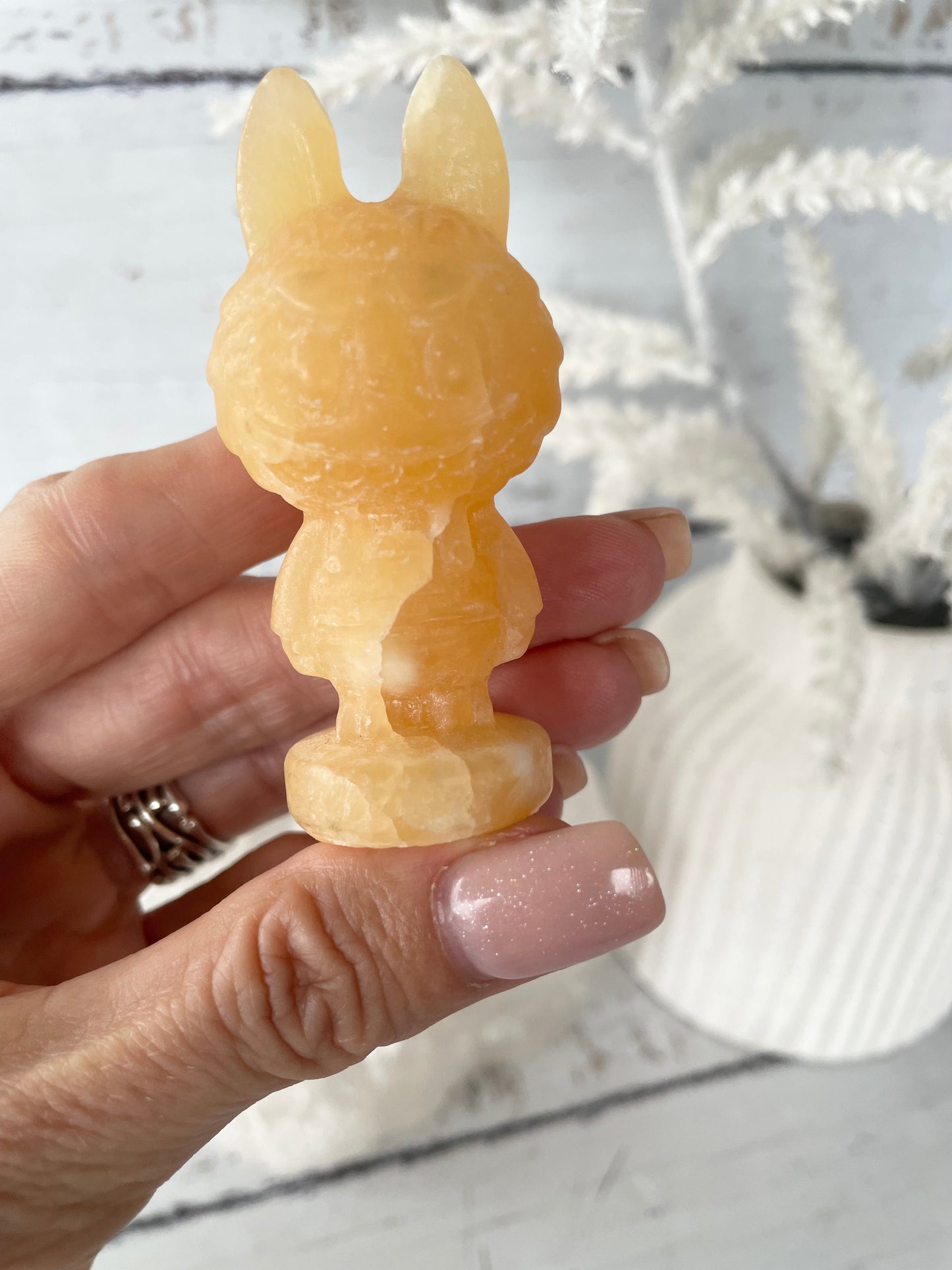 Orange Calcite Monster (Lafufu)