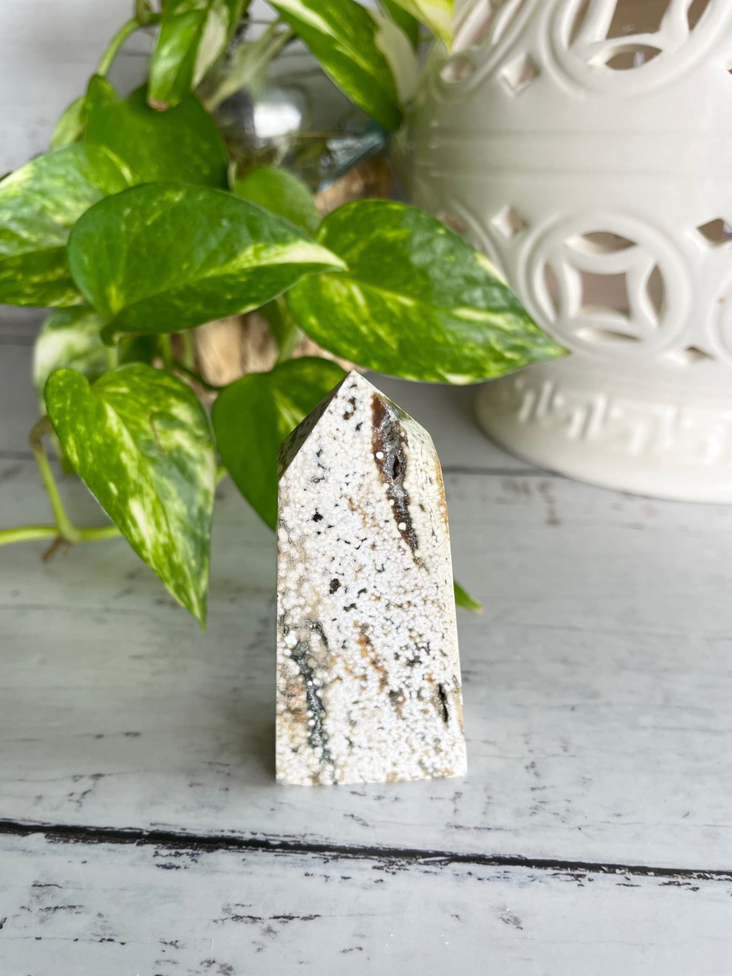 Ocean Jasper Obelisk