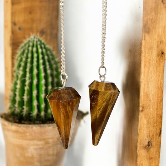 Pendulum ~ Tigers Eye Faceted