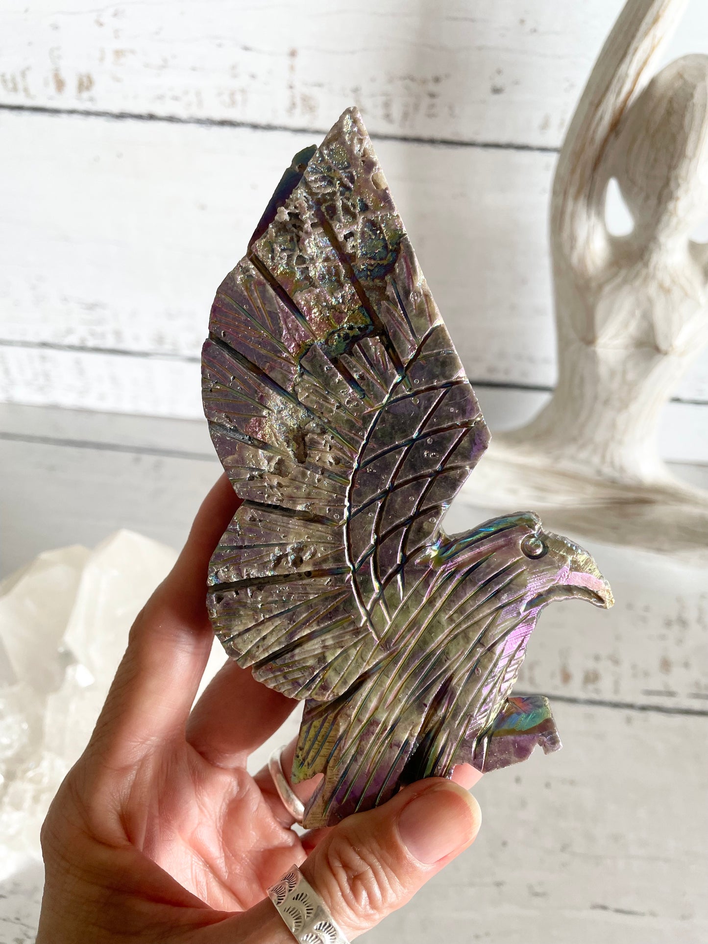 Sphalerite Aura Eagle ~ 10