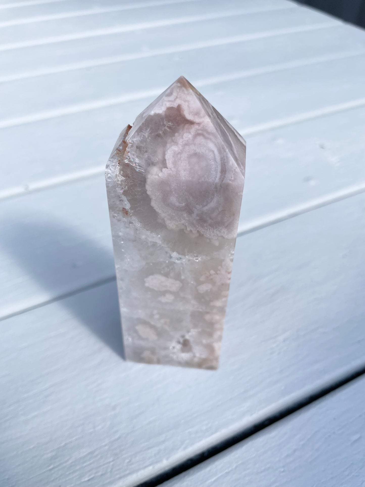 Pink Amethyst Obelisk