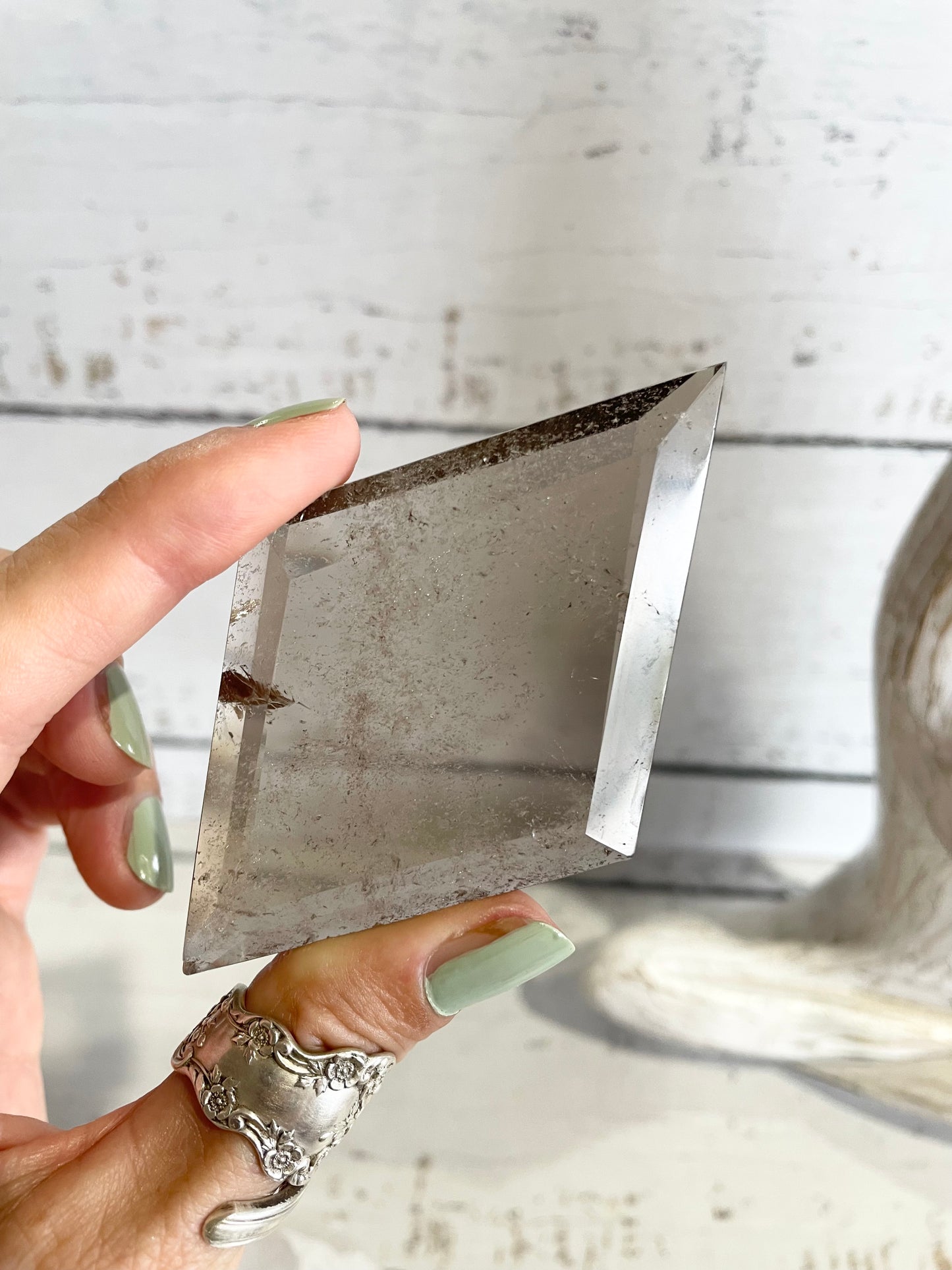 Smoky Quartz Diamond ~ 18