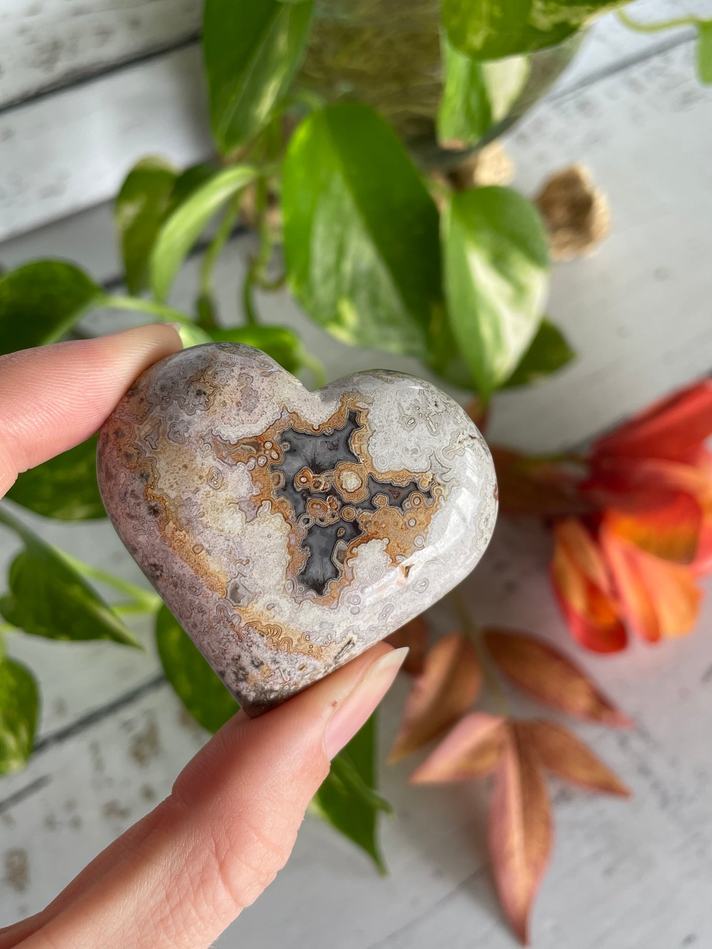 Mexican Sardonyx Heart