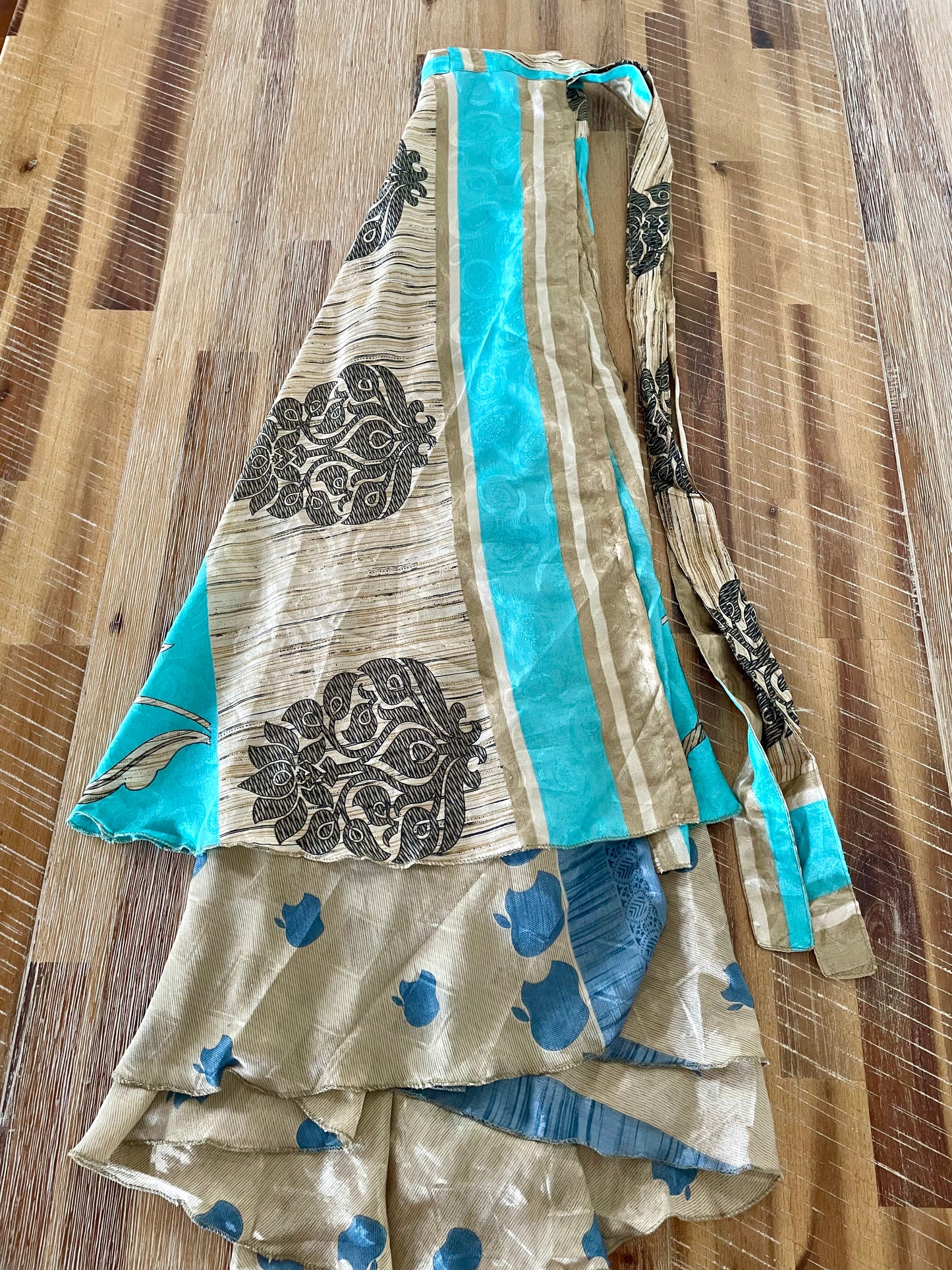 Upcycled Sari Skirt 12