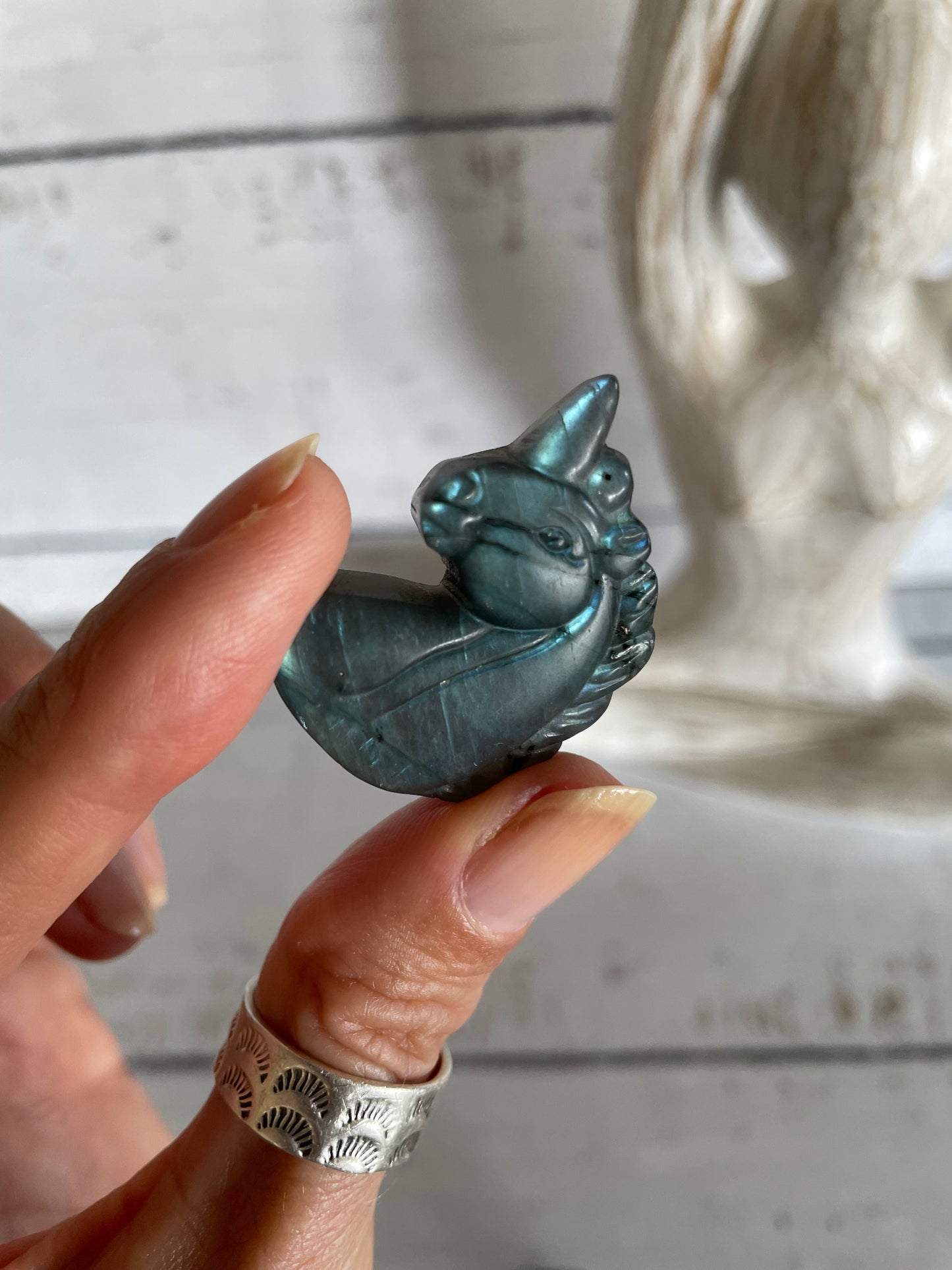 INTUITIVELY CHOSEN ~ Labradorite Unicorn