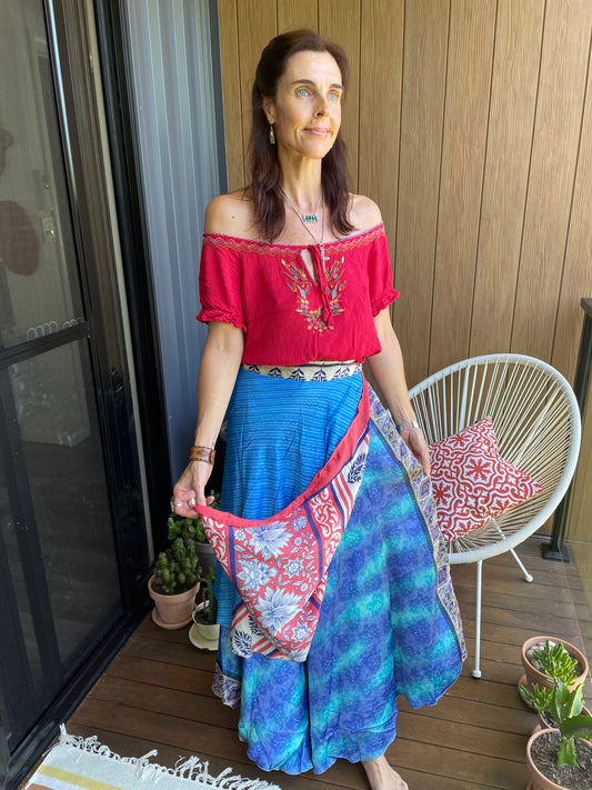 Sari Skirt 29