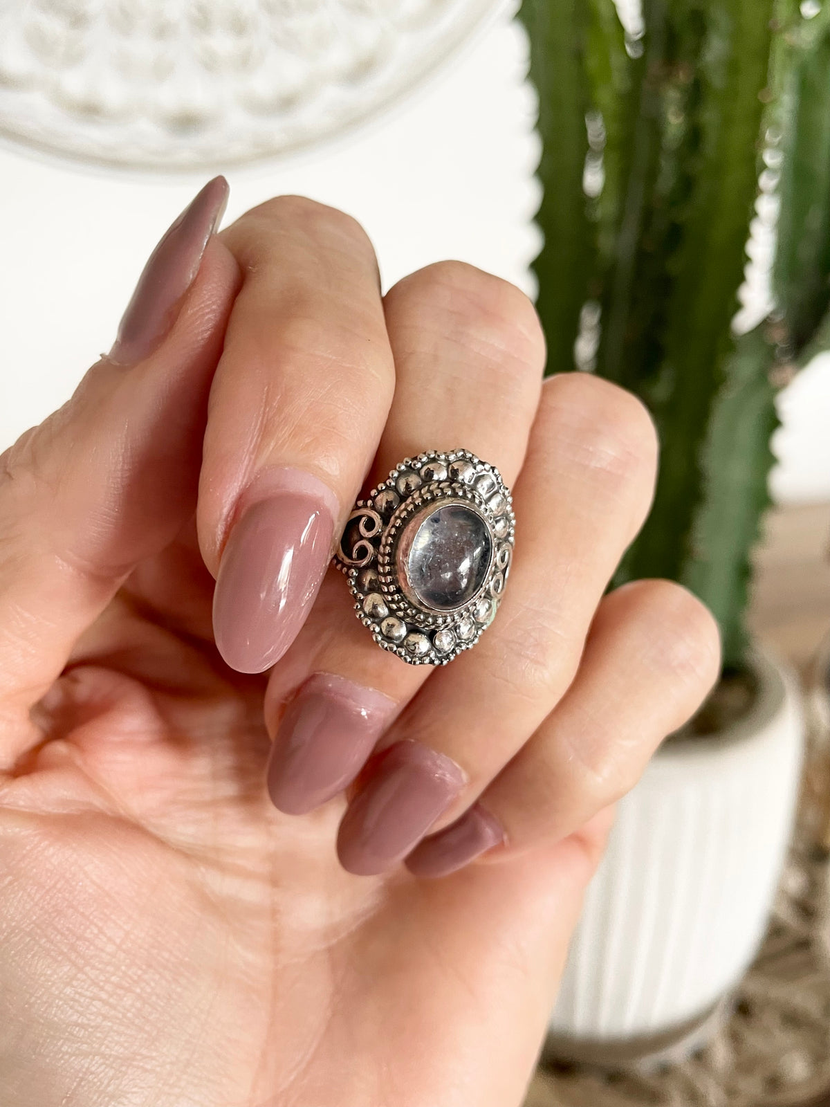 Aquamarine Ring ~ Size 7