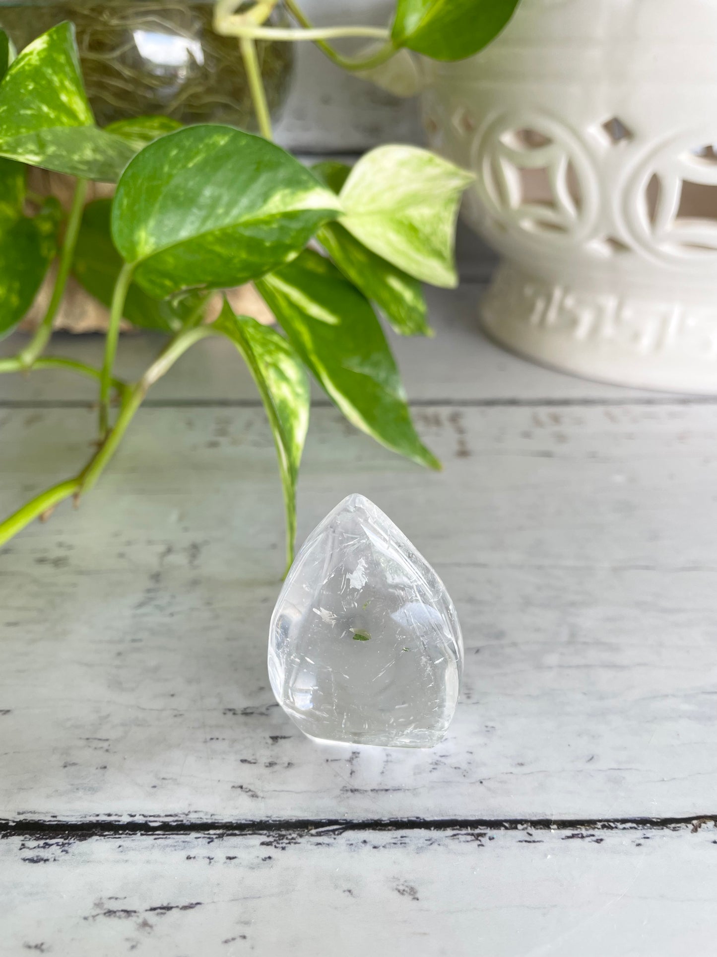 Clear Quartz Dome