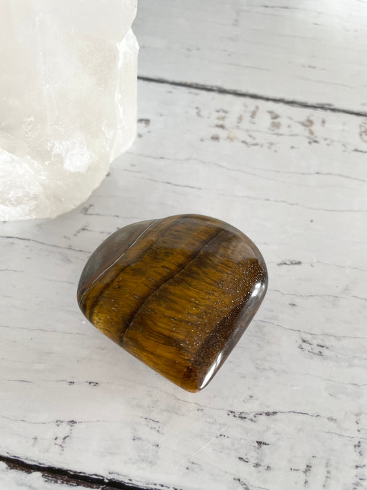 Tigers Eye Heart