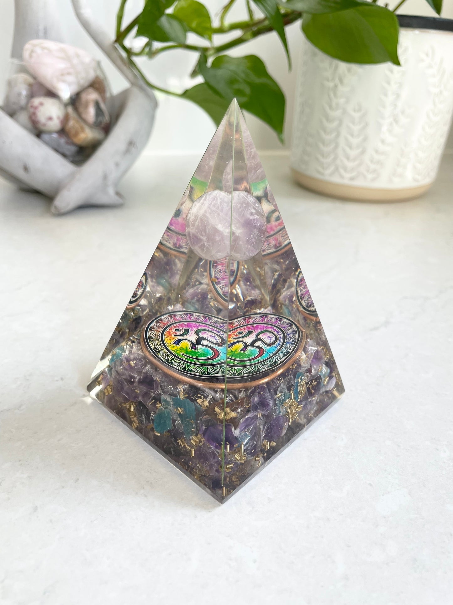 Orgone Pyramid ~ Amethyst