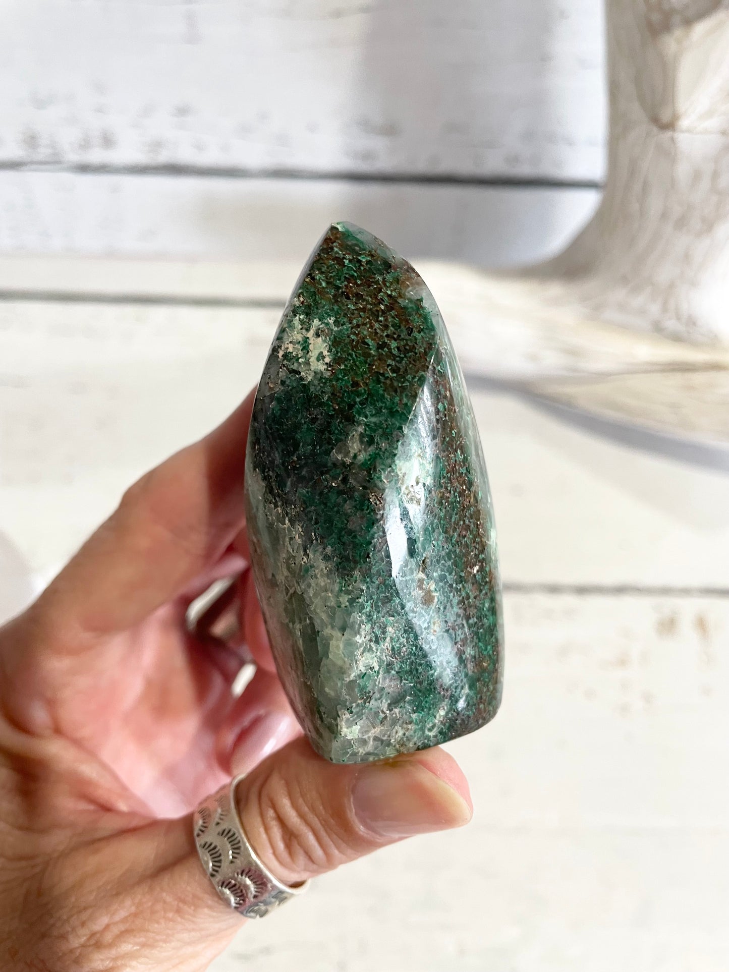 Chrysocolla Flame