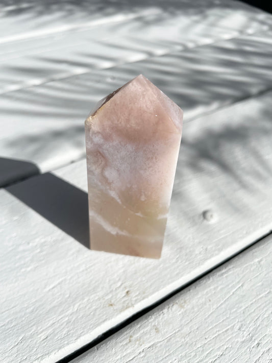 Pink Amethyst Obelisk