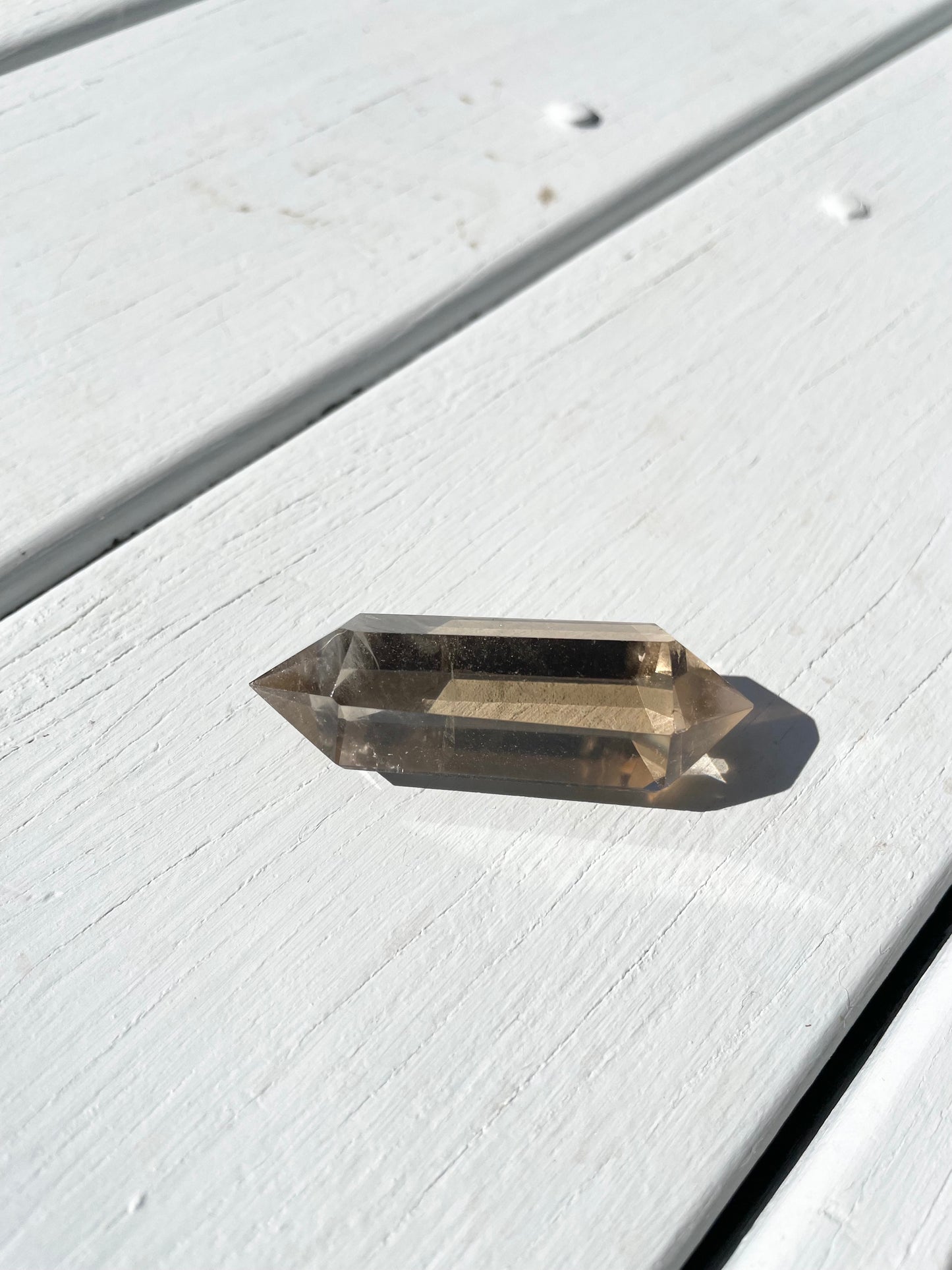 Smoky Quartz Double Point