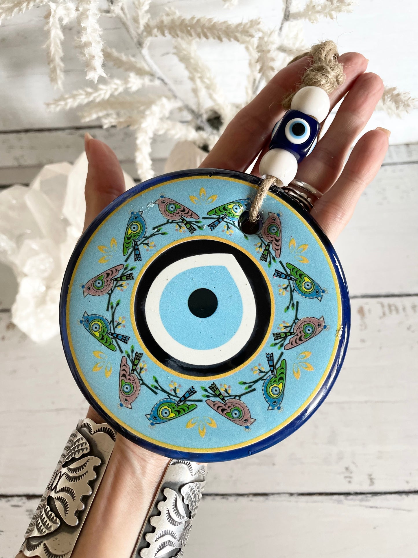 Evil Eye Hanging ~ Birds