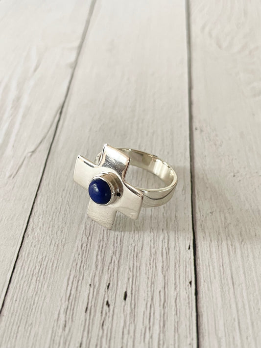 S&M Lapis Lazuli Ring ~ Size 8
