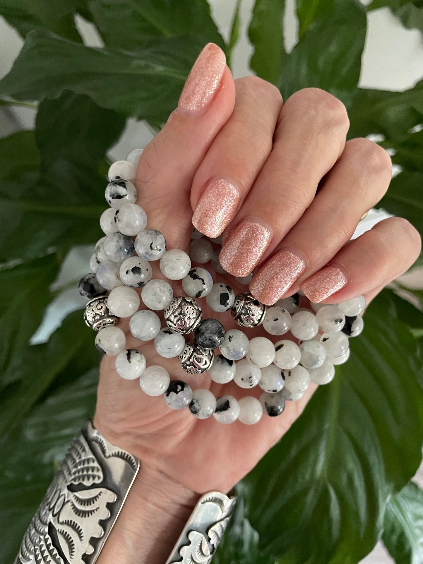 Rainbow Moonstone Healing Bracelet