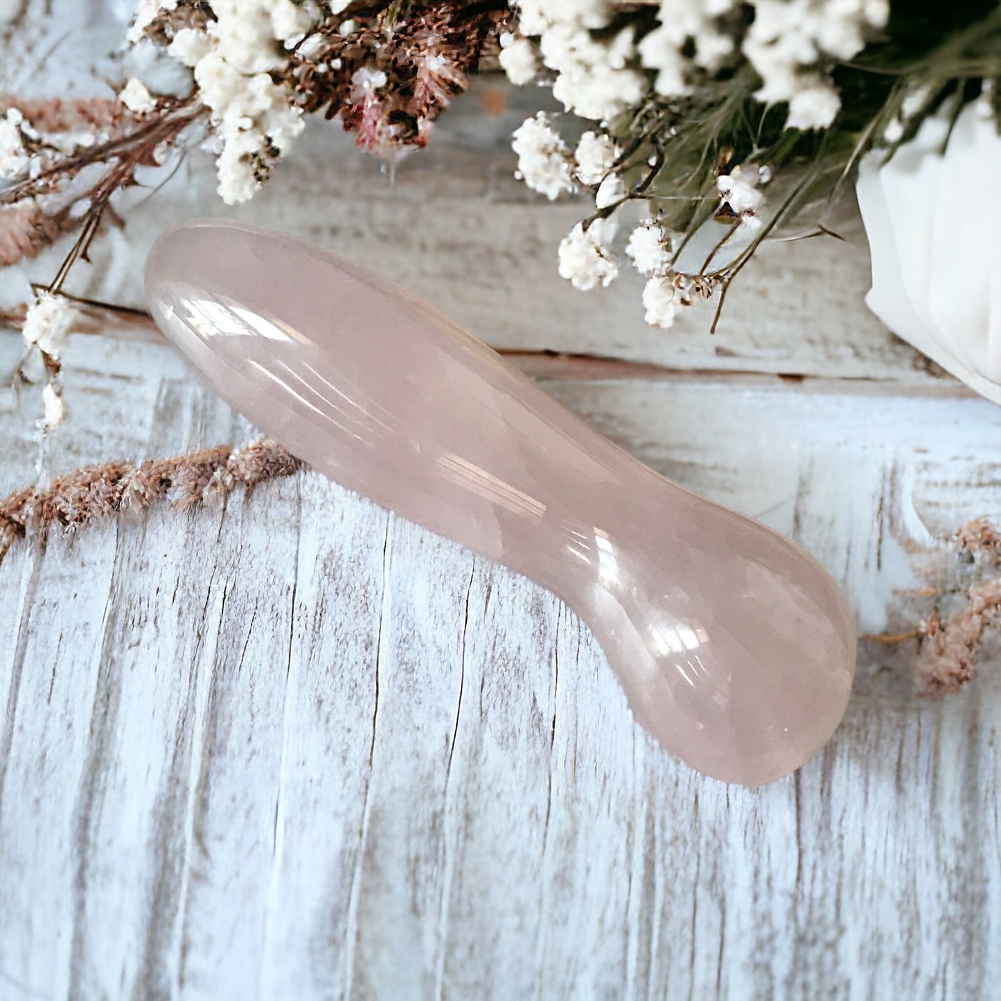 Shakti Wand ~ Rose Quartz